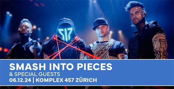 Hier gewinnt man 2x2 Eintritte für SMASH INTO PIECES in Zürich