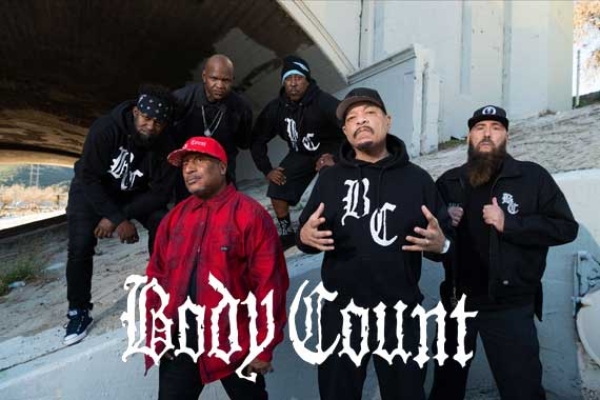 BODY COUNT teilen Musik-Video zu «Psychopath», feat. Joe Bad und kommen nächste Woche in die Schweiz