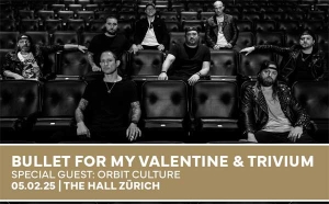 Holt euch 2x2 Eintritte für TRIVIUM und BULLET FOR MY VALENTINE in Zürich!